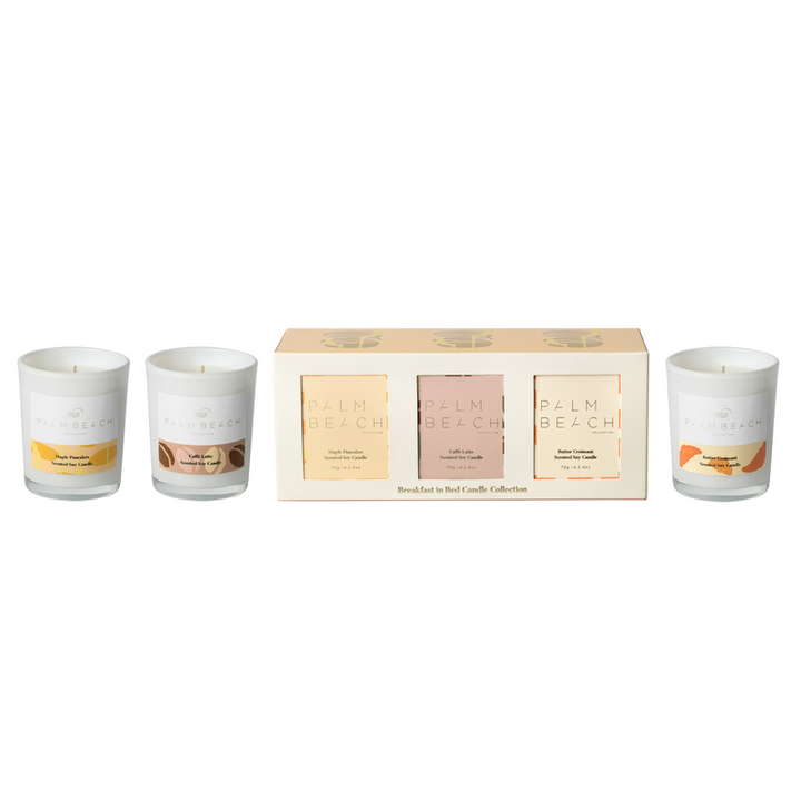Palm Beach Breakfast In Bed Trio Candle Collection