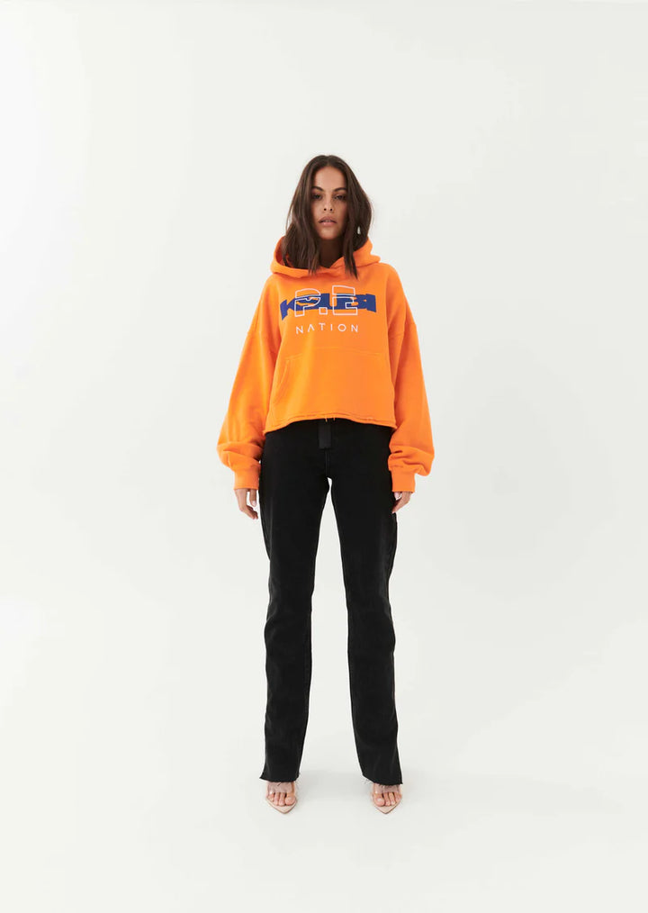 KSUBI X PE NATION Hoodie- Shocking Orange
