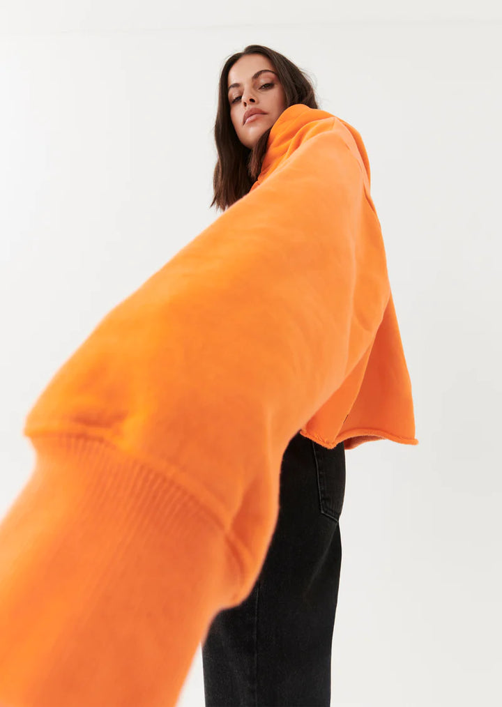 KSUBI X PE NATION Hoodie- Shocking Orange