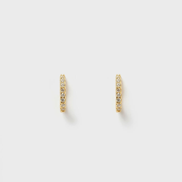 Phoebe Huge Earrings- Stone