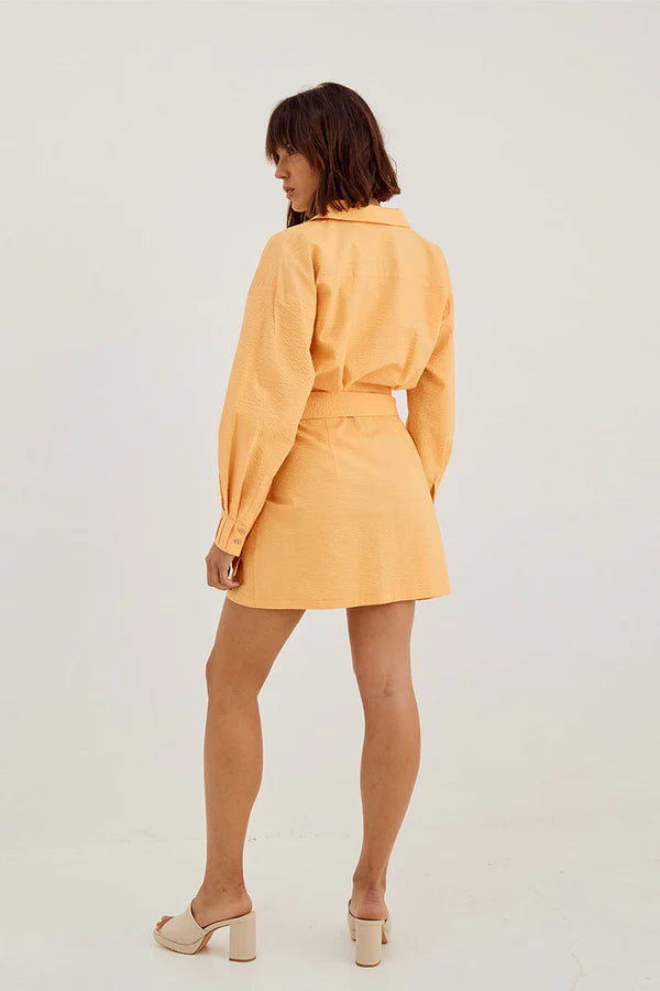 Pixie Shirt Dress - Honeycomb