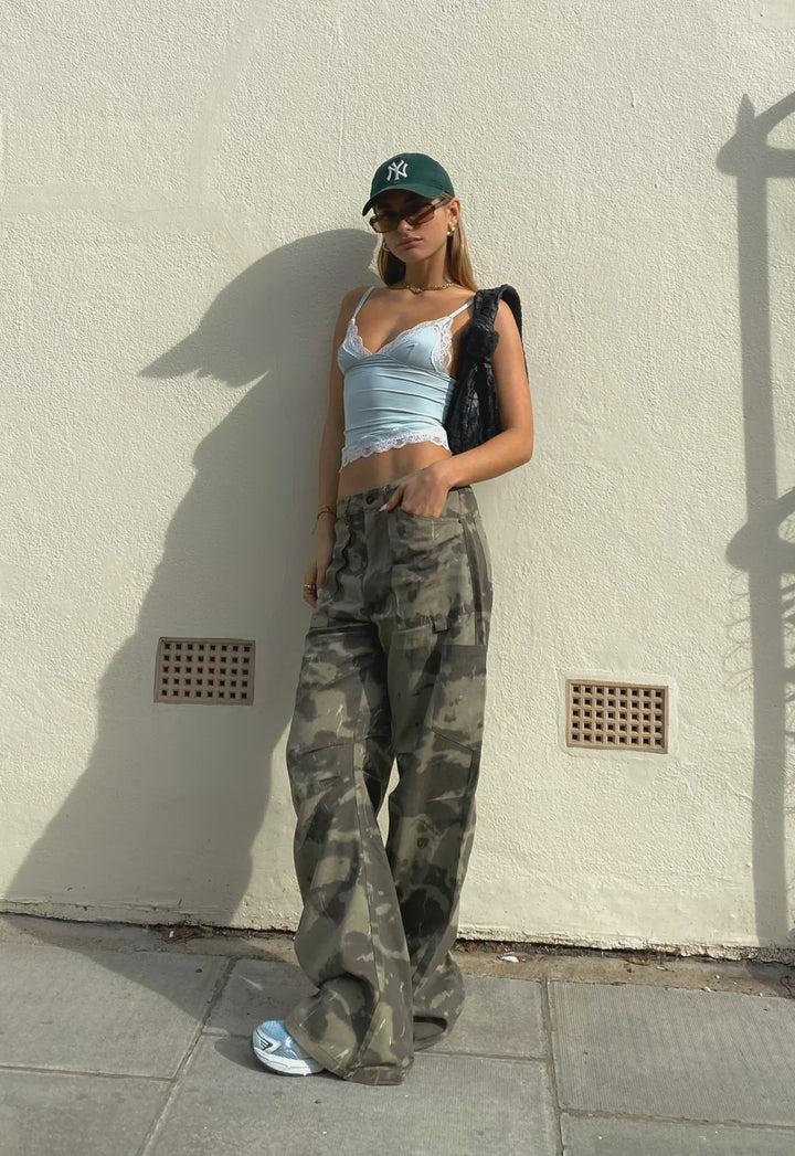 Dos Fitted Cami - Baby Blue