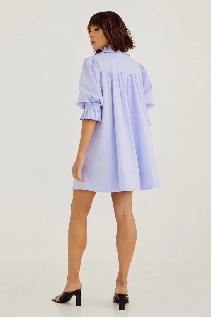 Rapture Smock Dress- Pale Peri