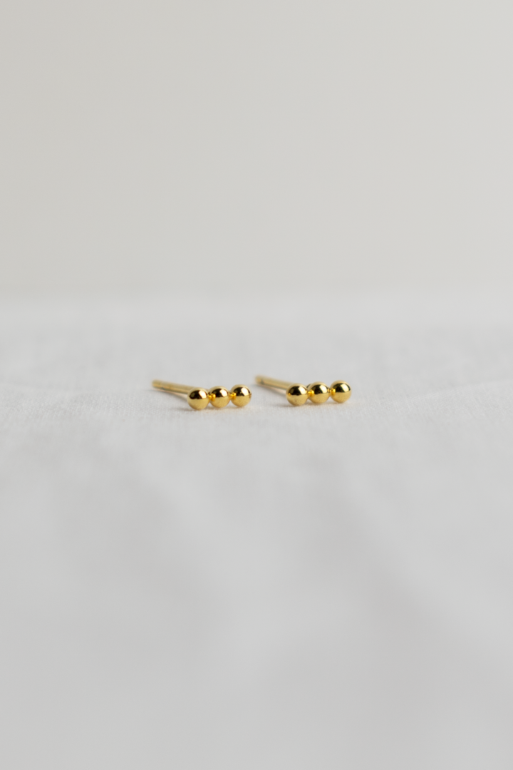 Remi Stud Earrings - Gold