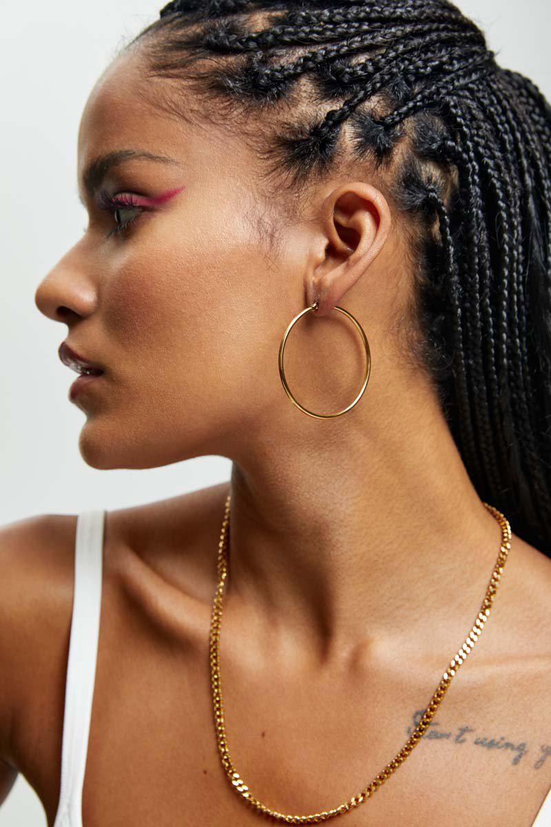 Soya Hoop Earring - Gold