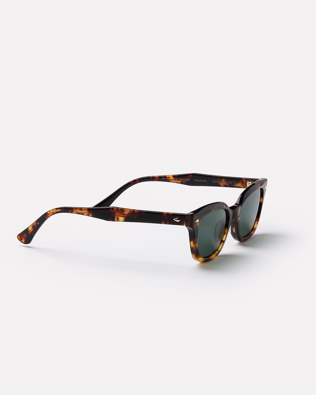 Ceremony - Tortoise Polished/Green Polarised