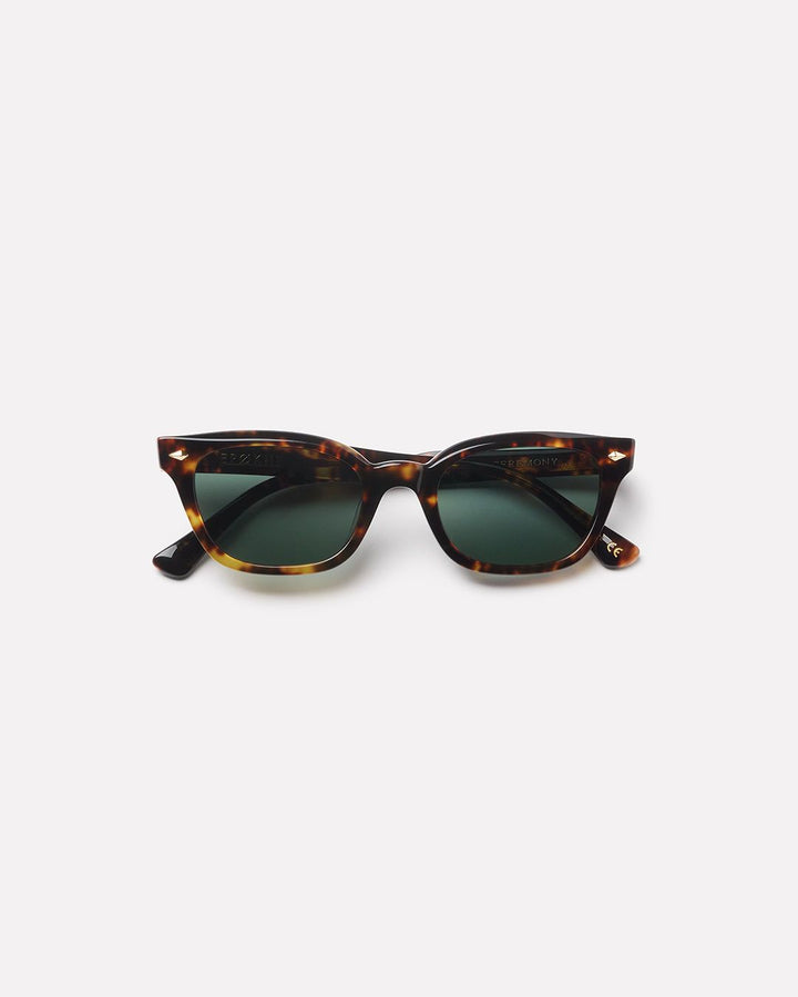 Ceremony - Tortoise Polished/Green Polarised