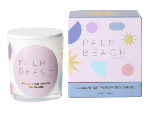 Palm Beach 420g Standard Candle - Passionfruit Pavlova