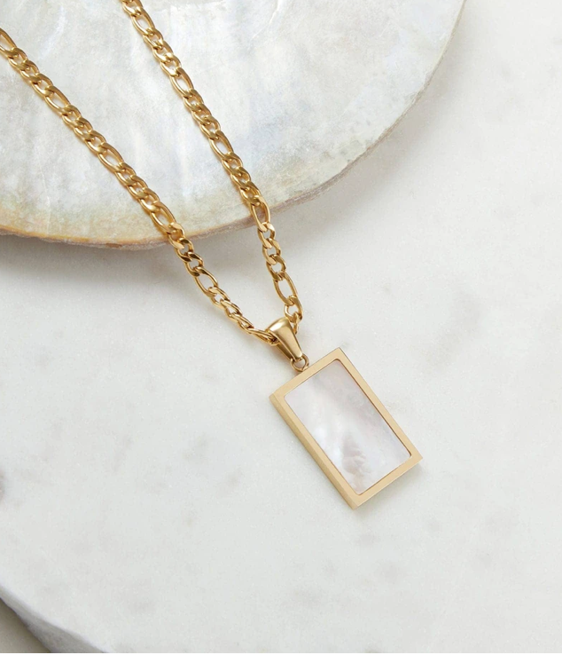 Island Shores - Yellow Gold Mother of Pearl