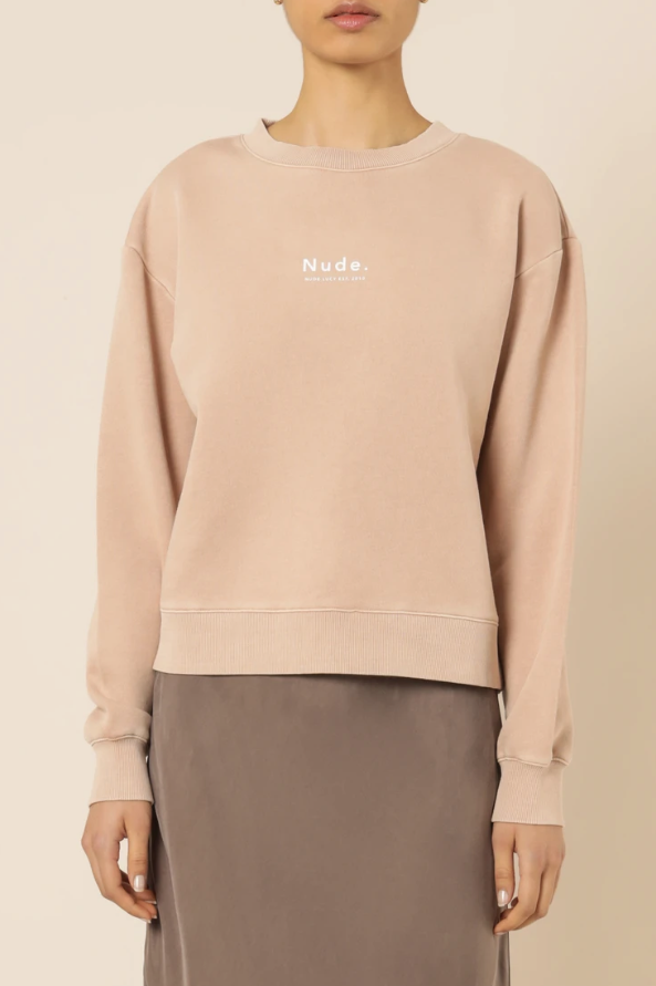 Nude Heritage Sweat - Desert