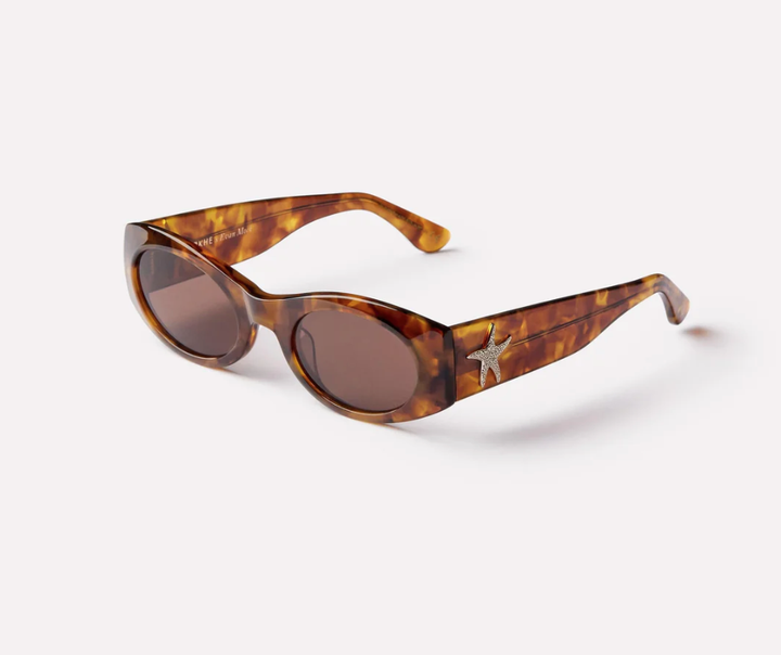 Suede - Tortoise Polished/Bronze