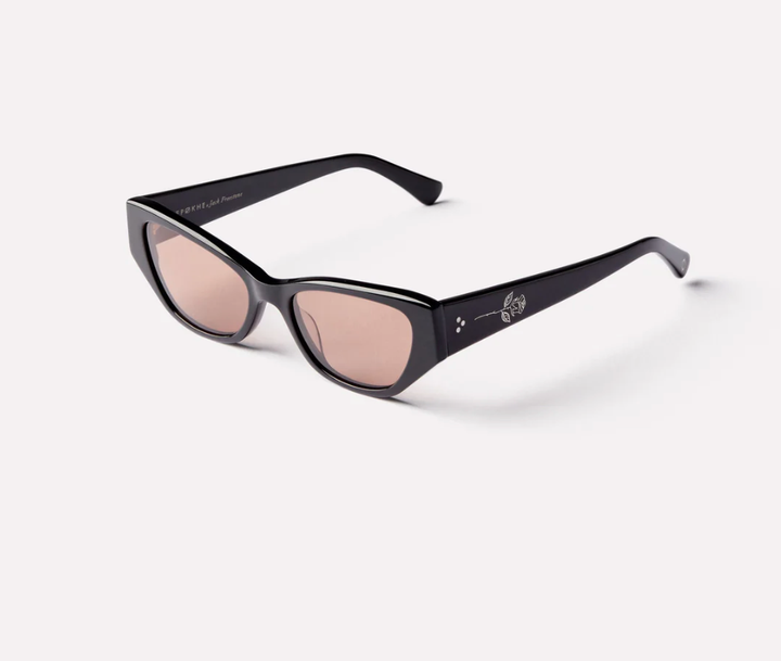 Epøkhe Reprise x Jack Freestone Sunglasses - Black Polished/Bronze Amber Polarized