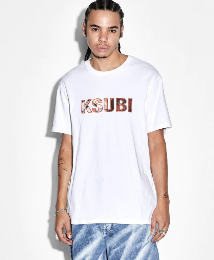 Ksubi Ecology Kash SS Tee - Tru White