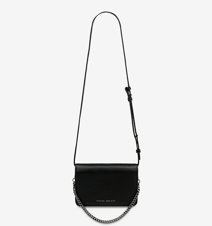 Status Anxiety She Burns Crossbody Bag - Black
