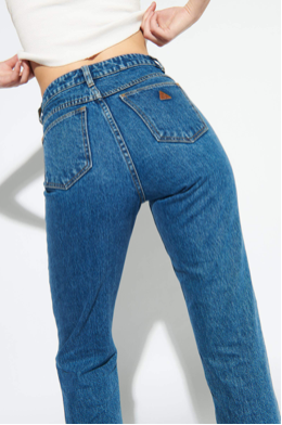 Abrand A 94 High Slim Jean - Austin Blue