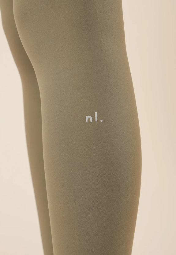 Nude Active 7/8 Tights - Olive