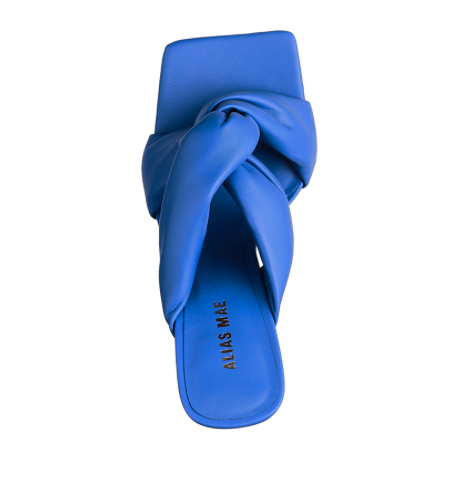 Asher - Bright Blue Leather