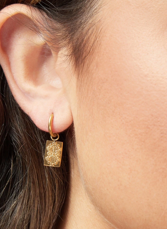 Sahara Earrings - Yellow Gold