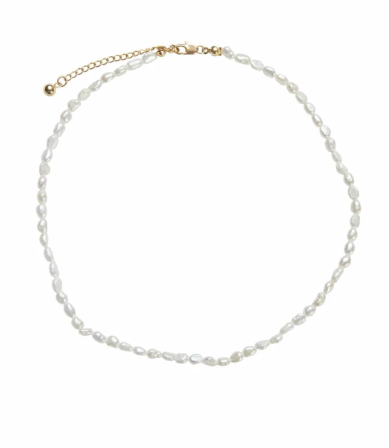 Isadore Necklace - Yellow Gold Pearl