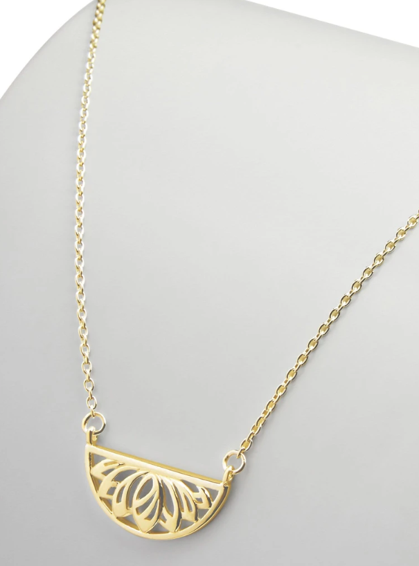 Desert Bloom Necklace - Yellow Gold