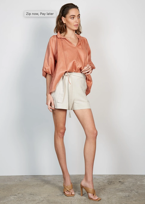 Palma Blouse - Rust