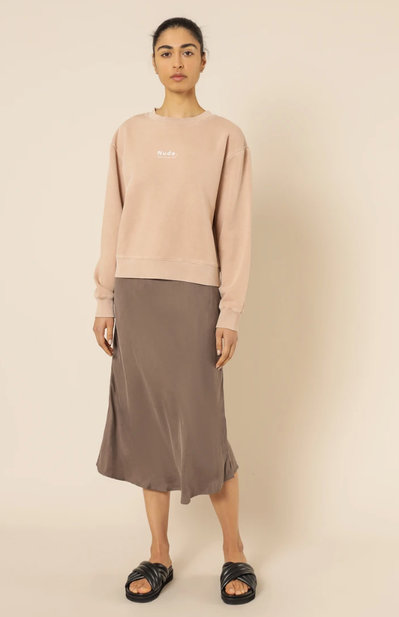Nude Heritage Sweat - Desert
