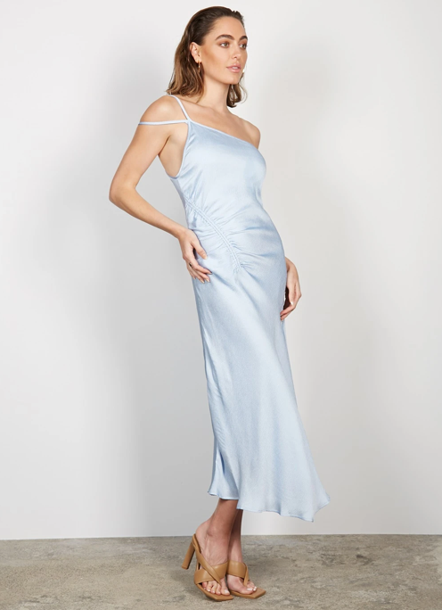 Zetta Midi Dress - Light Blue