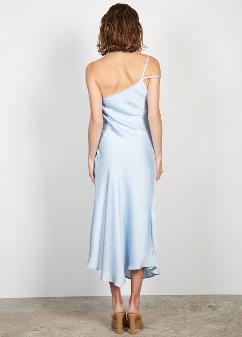 Zetta Midi Dress - Light Blue