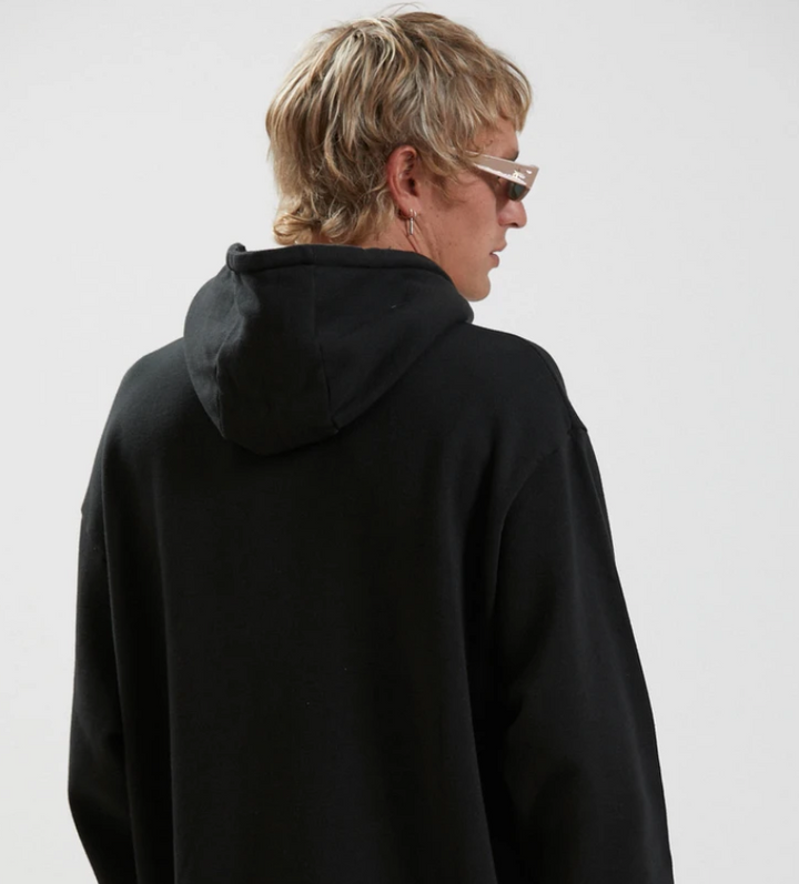 Supply Recycled Pull On Hood - Black