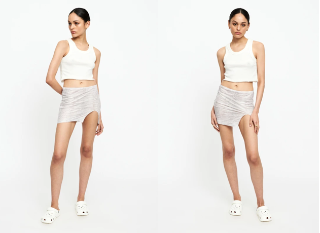 Lioness Barbie Mini Skirt - Python