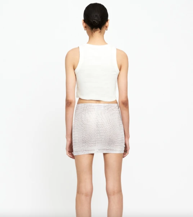 Lioness Barbie Mini Skirt - Python