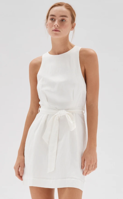 Kaia Mini Dress - White