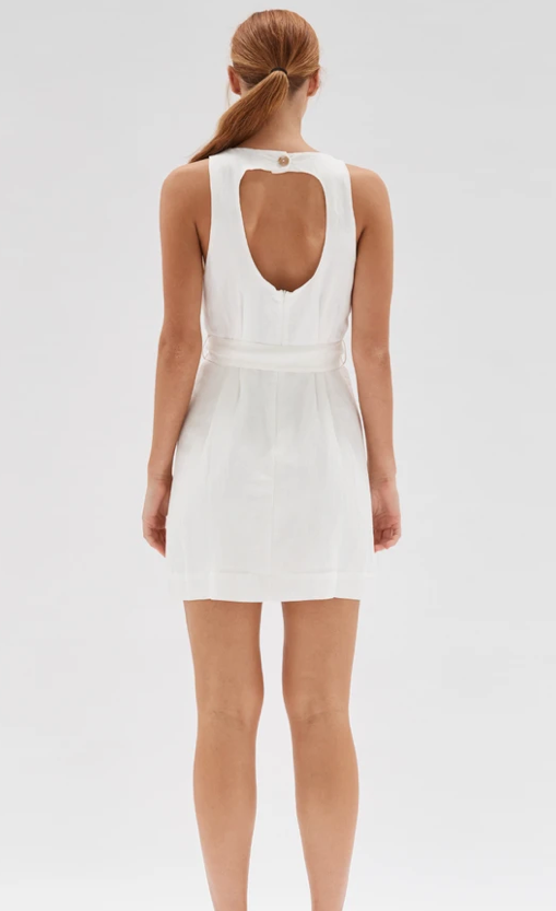 Kaia Mini Dress - White