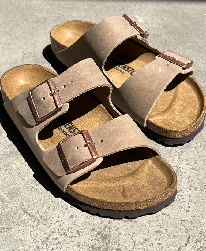 birkenstock arizona bs tobacco brown Sandal colored leather with an eye Birkenstock Arizona Oiled Leather -