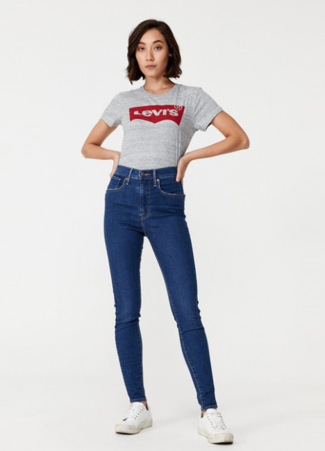 Levi's Mile High Super Skinny Jean - Toronto Tears