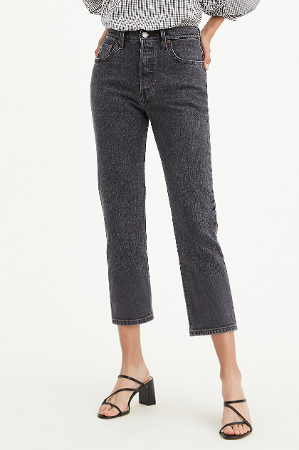Levi's 501 Original Crop Jean Mesa Cabo Fade – Birdie Blue
