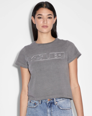 Alloy Mini SS Tee - Vintage Grey