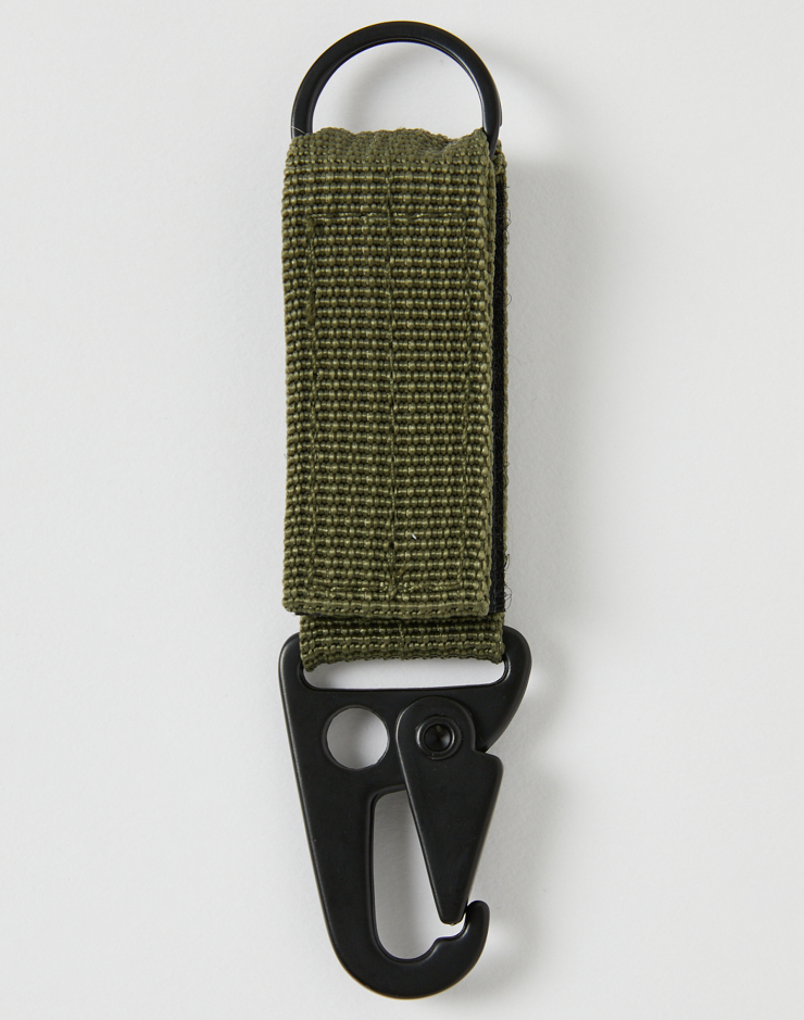 Military Clip Keyring - Army Green