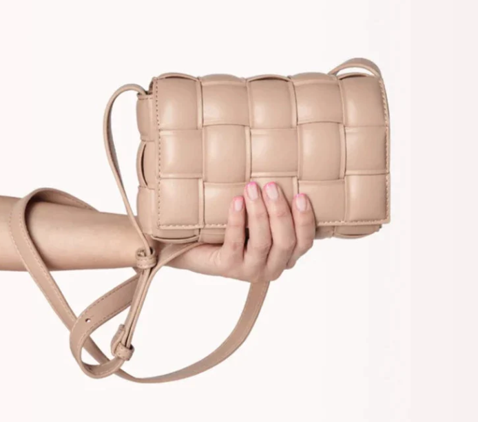 Bronwyn Shoulder Bag- Light Clay