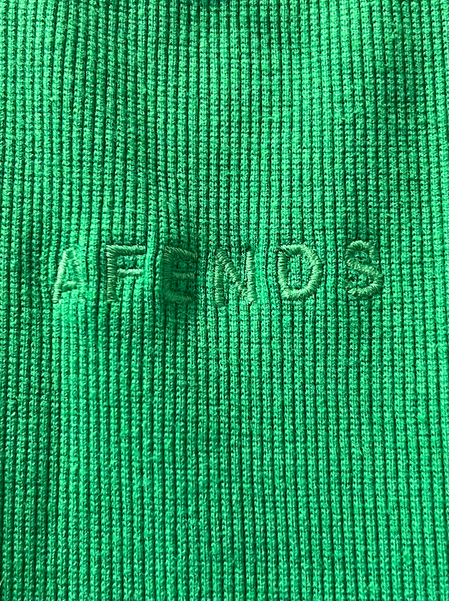 Jassy Hemp Rib Singlet - Forest