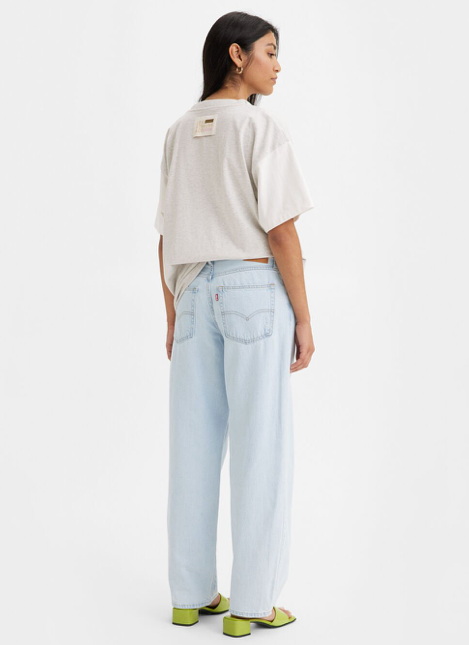 Baggy Dad- Light Indigo Wash