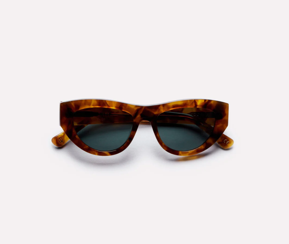 Epøkhe Candy Sunglasses - Tortoise Polished/Green