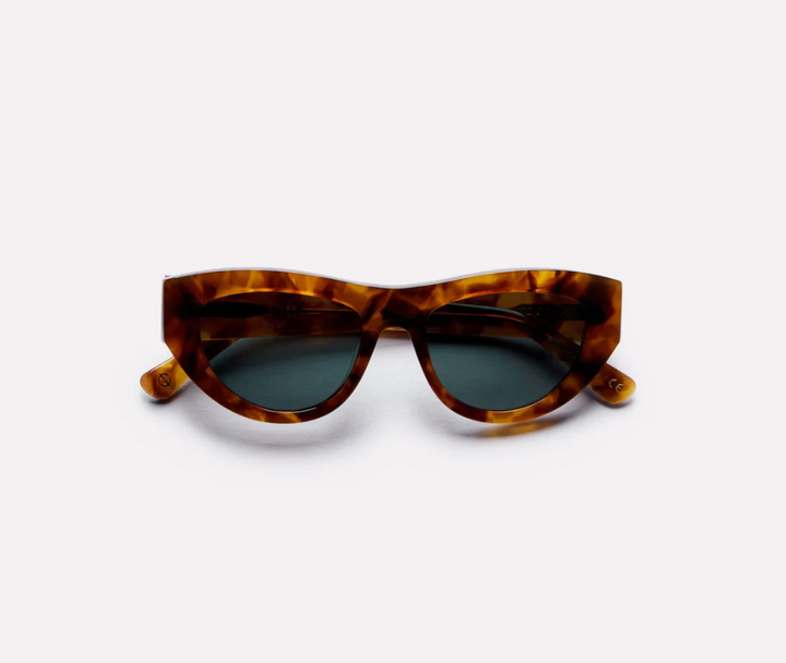 Epøkhe Candy Sunglasses - Tortoise Polished/Green