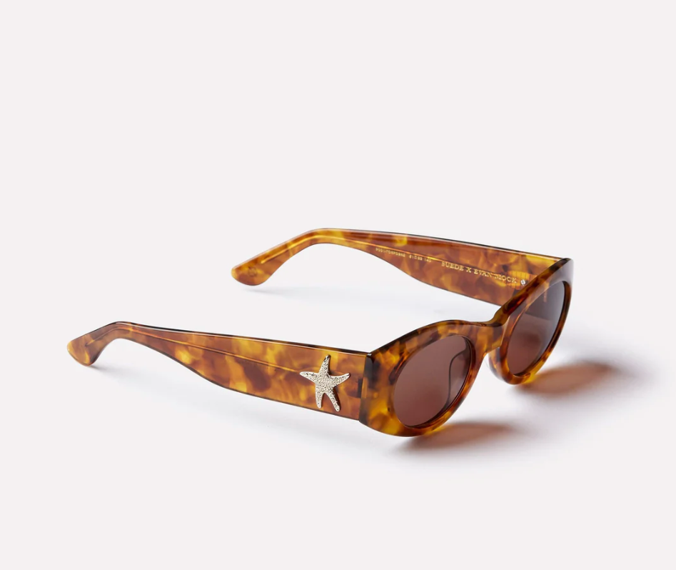 Suede - Tortoise Polished/Bronze