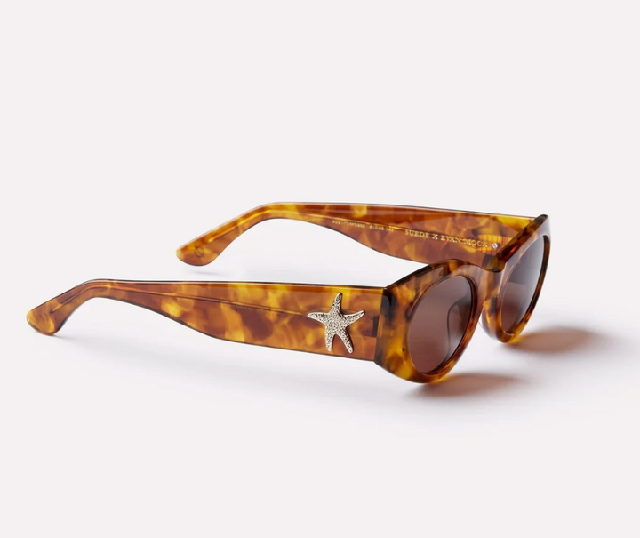 Suede - Tortoise Polished/Bronze