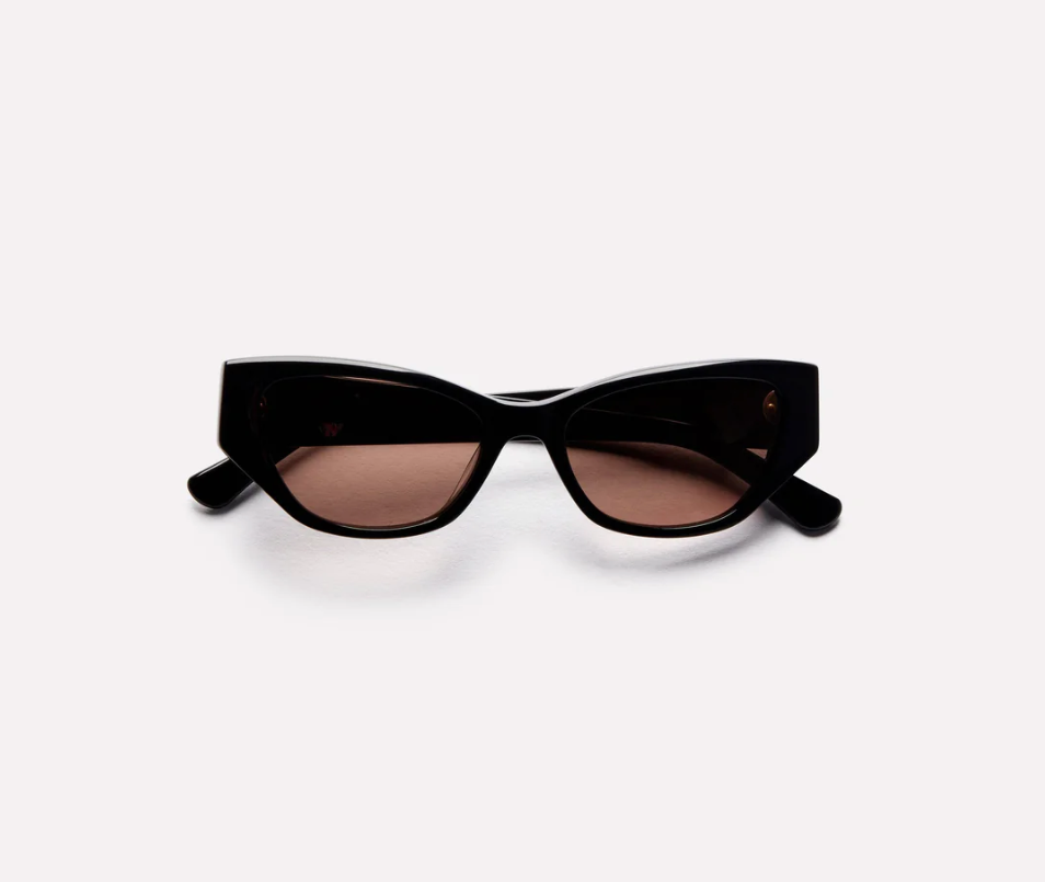 Epøkhe Reprise x Jack Freestone Sunglasses - Black Polished/Bronze Amber Polarized