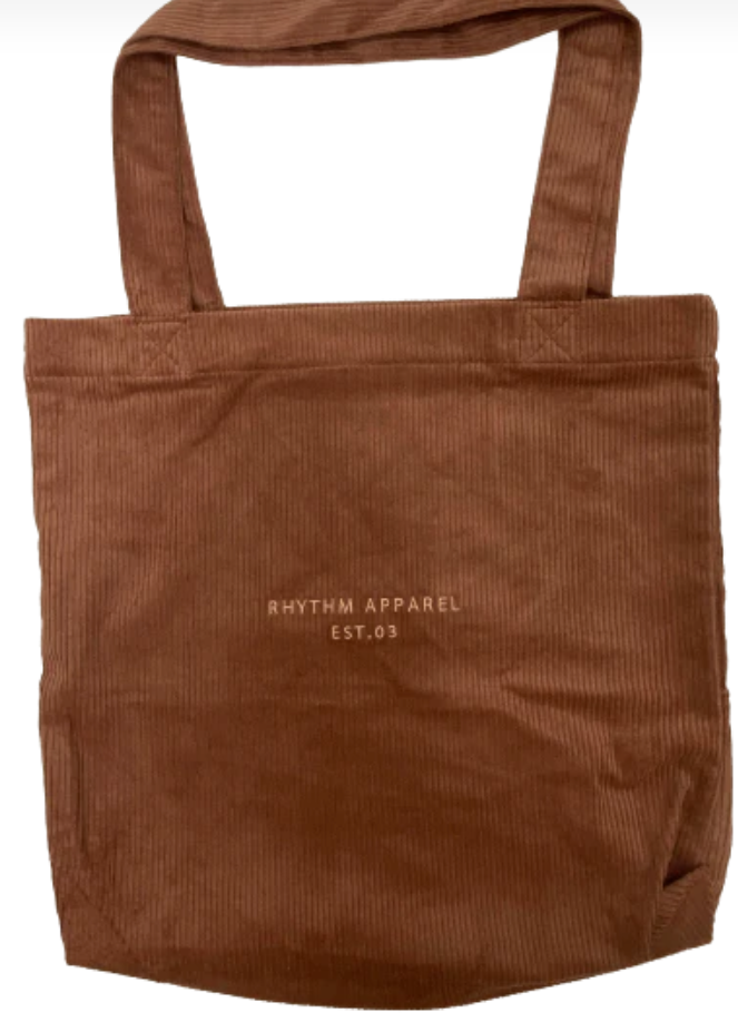 Rhythm Cord Tote - Chocolate