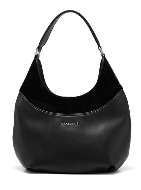 Nakedvice The Kaia Bag - Black/Silver