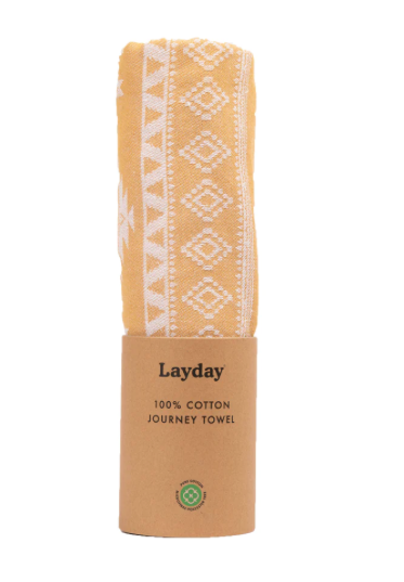 Layday Jacquard Towel - Vista Queen Honey