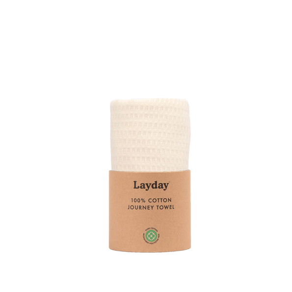 Layday Rover Waffle Single Towel - Sand